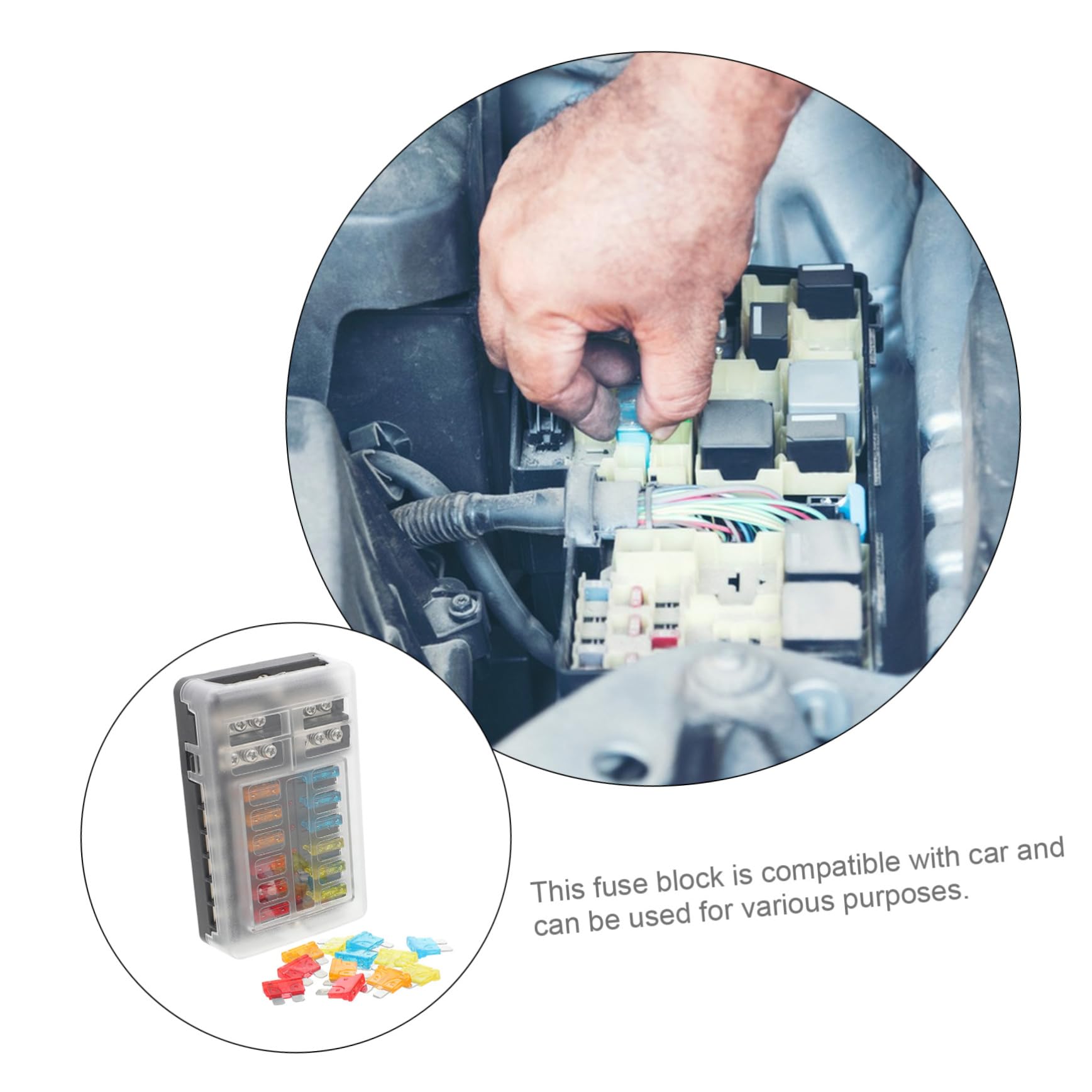 32v Car Circuit Holder Sicherungsbox Für Fahrzeuge Sicherungshalterung Für Boot Und