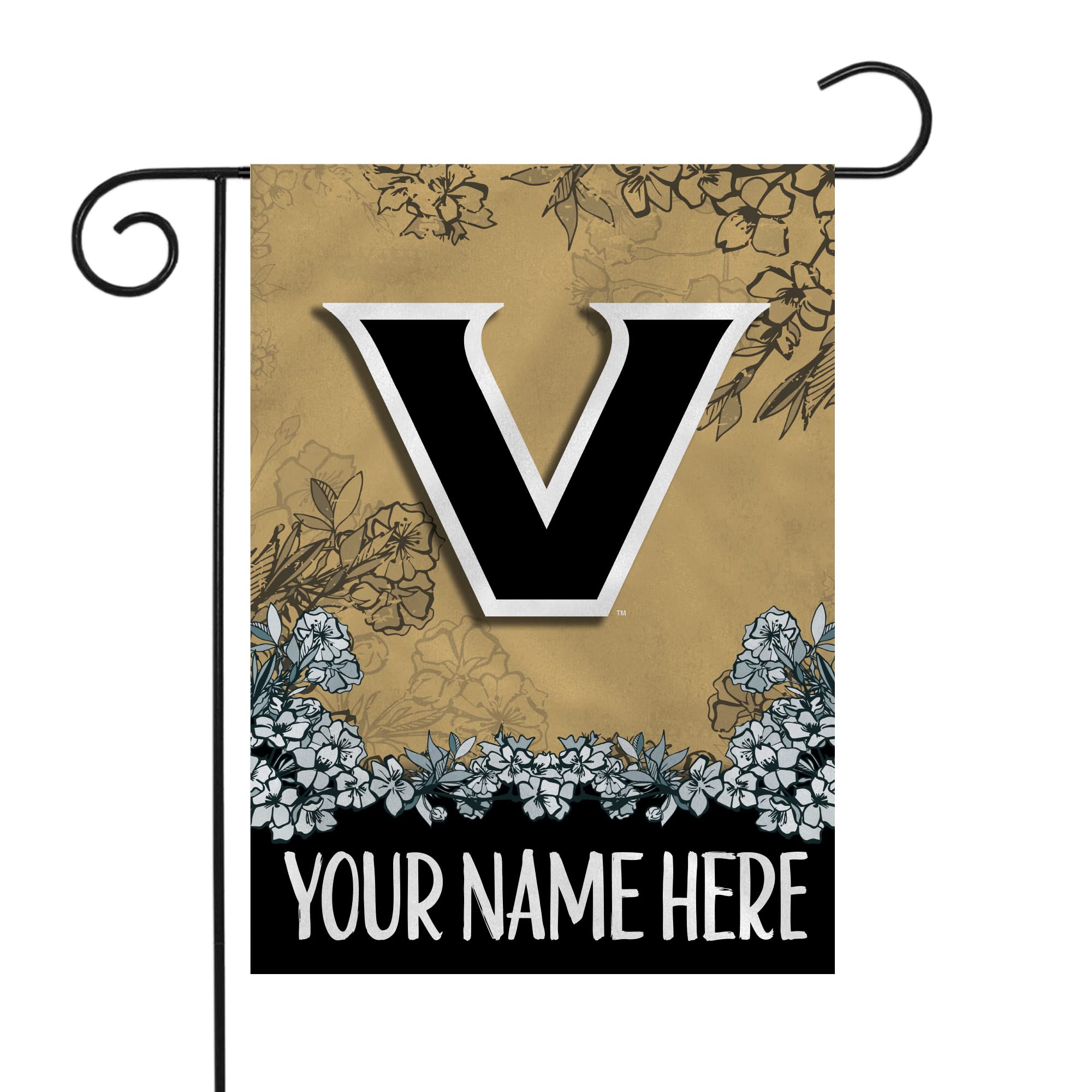 Rico Industries NCAA Standard/Primary Personalized Garden Flag