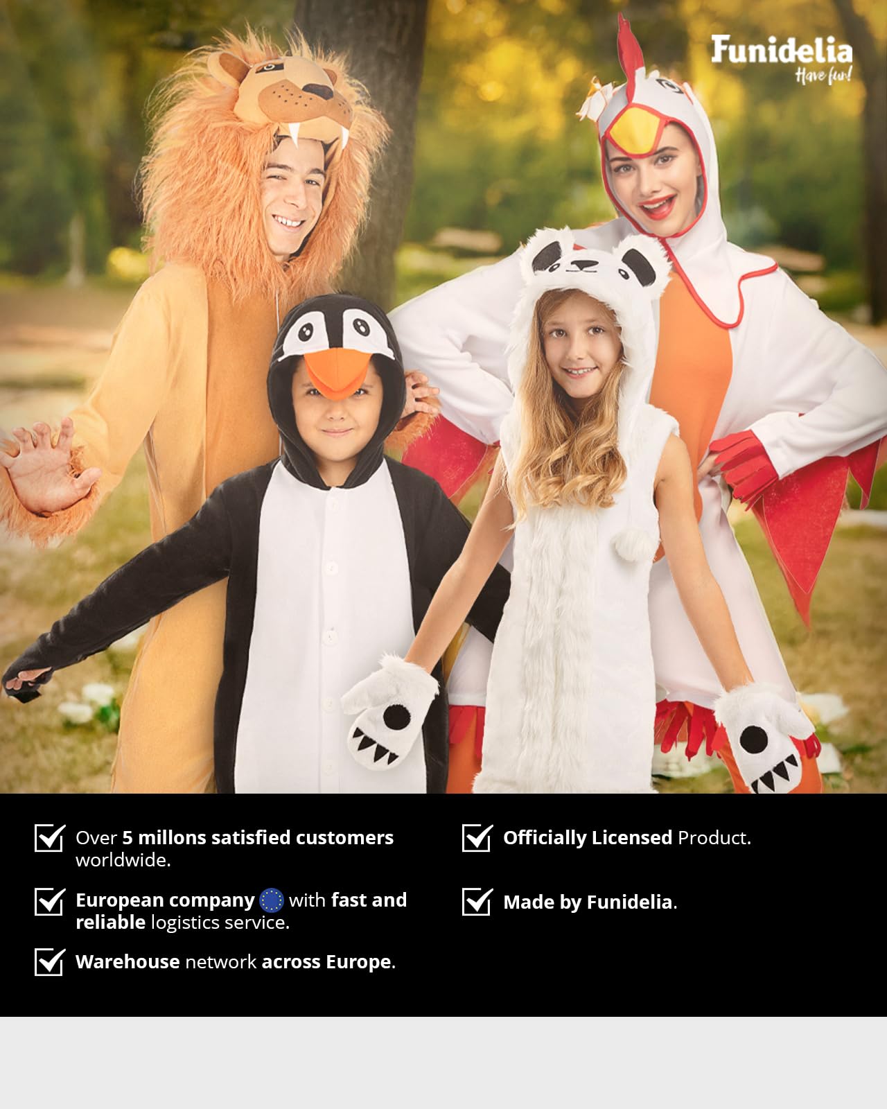 Funidelia Clownfisch Kostüm für Erwachsene, Tiere - Outfit für Erwachsene für Partys, Karneval und Halloween