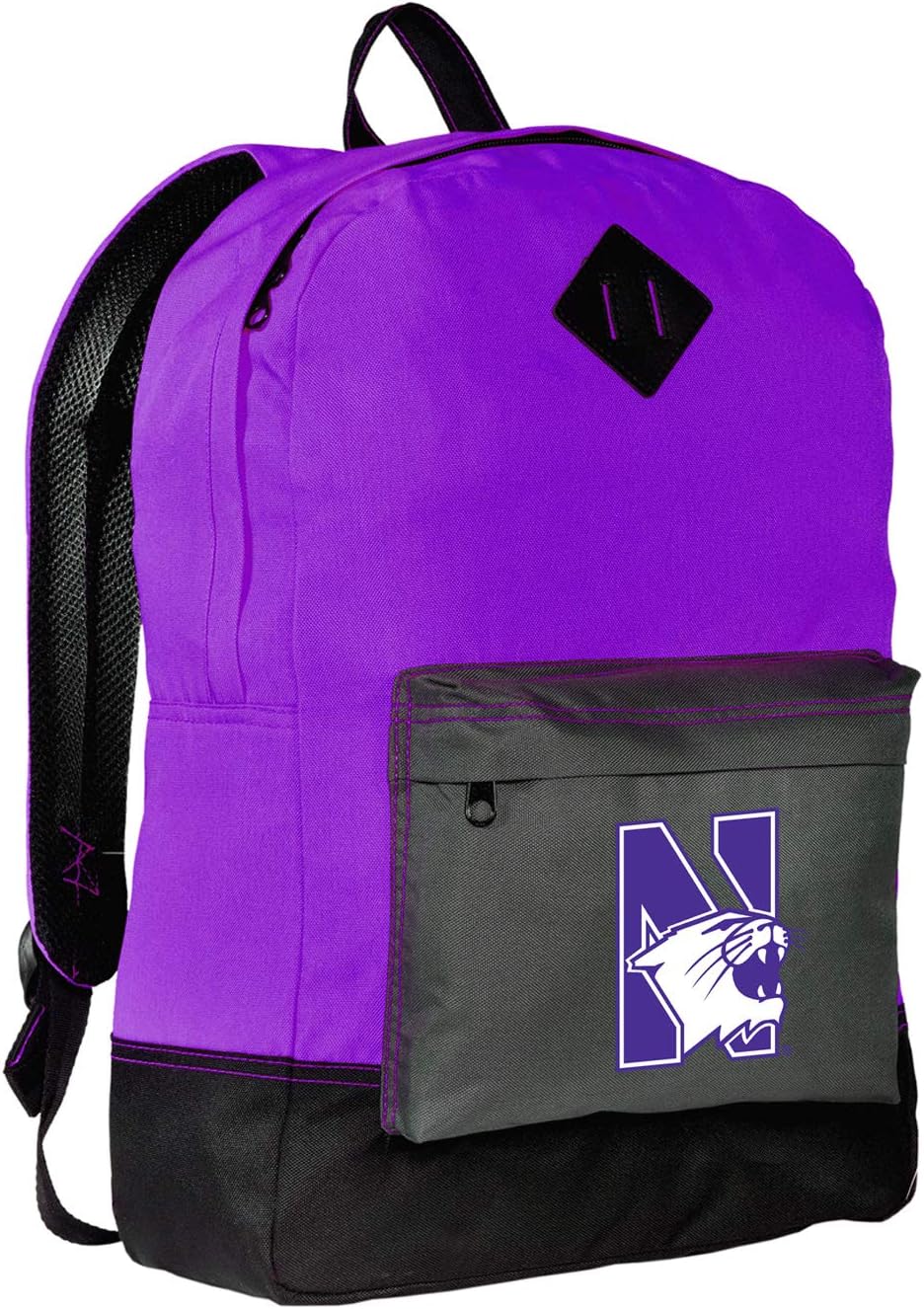Broad Bay Northwestern Wildcats Backpack Classic Style Northwestern University Backpacks For Him or Her