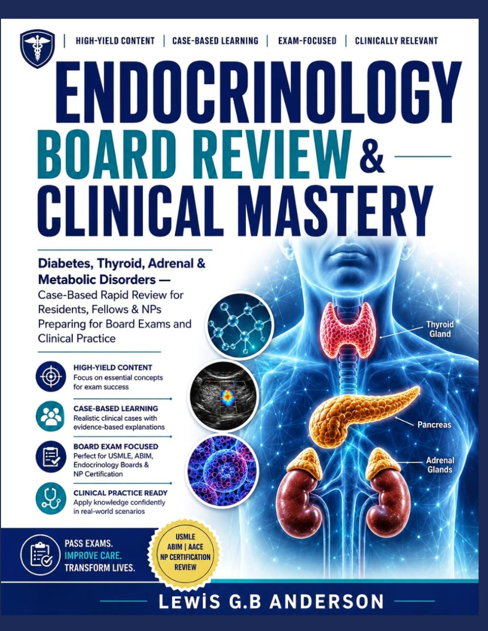 ENDOCRINOLOGY BOARD REVIEW & CLINICAL MASTERY: Diabetes, Thyroid, Adrenal & Metabolic Disorders — Case-Based Rapid Review for Residents, Fellows & NPs Preparing for Board Exams and Clinical Practice