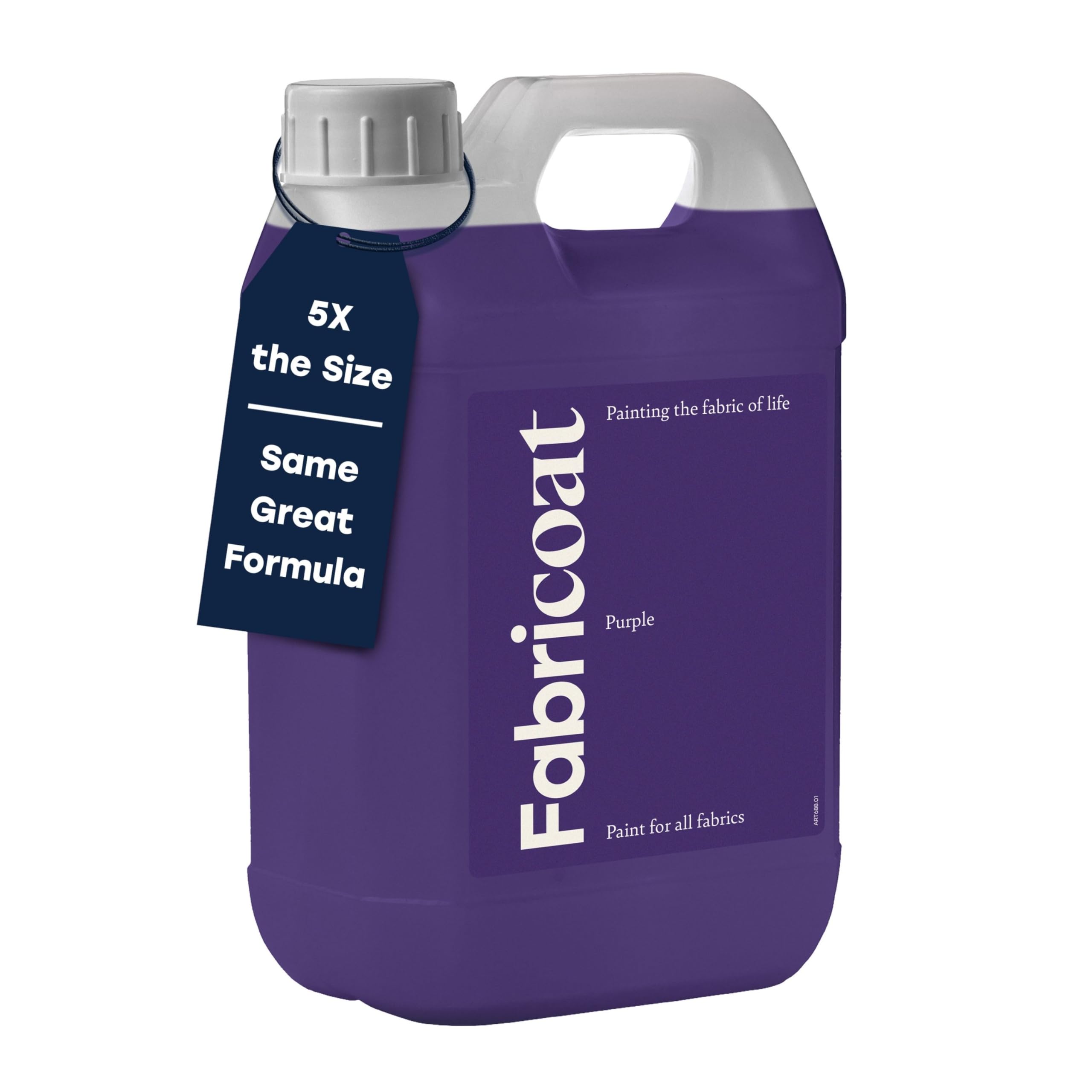 Fabricoat Fabric Paint Purple2500Ml from B&Q