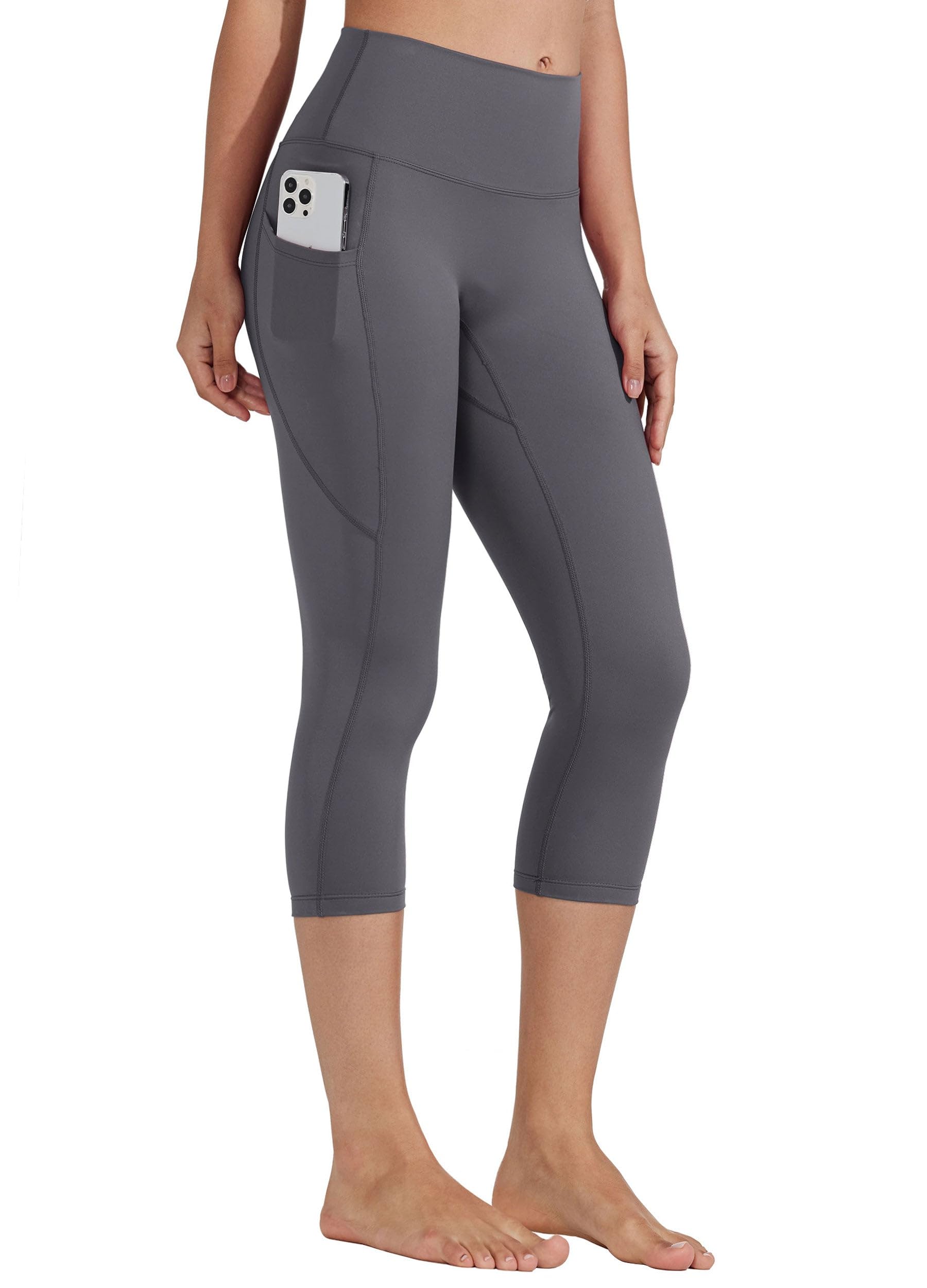 Willit Women's Yoga Capri Leggings Pants with Pockets High Waisted Exercise Casual Workout