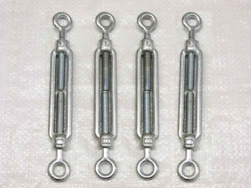 x4 M12 Eye to Eye Straining Screw Turnbuckle