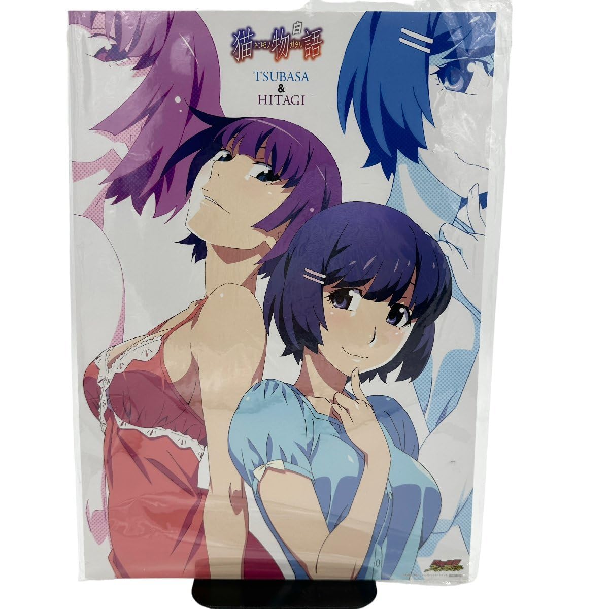 Amazon.co.jp: 猫物語 羽川翼＆戦場ヶ原ひたぎ イラストボード 西尾