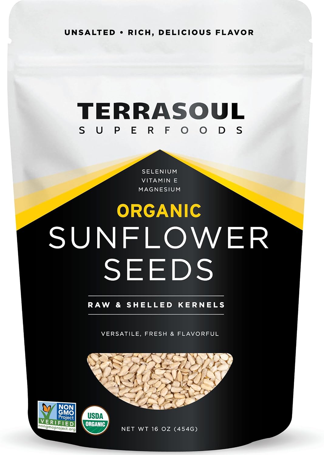 Organic Hulled Suower s,Hulled | Fresh | Vitin E