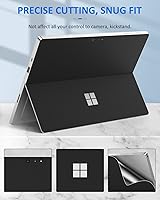 Vista 4 de Moko Película trasera para tableta para Microsoft Surface Pro 7 Plus/Pro 7/Pro 6/Pro 5/Pro 4/LTE, película protectora de piel sintética, cubierta