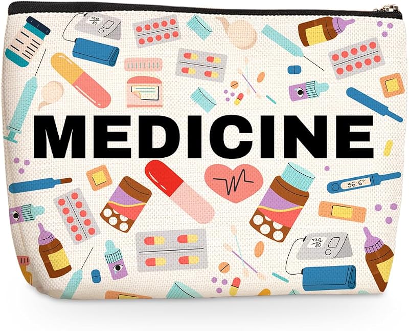 Necessaire Wenboco estampada, modelo 1529, para maquiagem e viagem