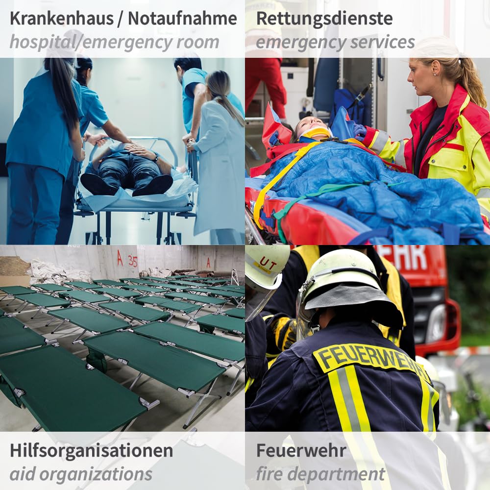 FRANZ MENSCH 25 Stück Hygostar Einmaldecken | Papier, PP, Gewicht: 530g, white, 12-ply, L: 190cm, B: 110cm, Box, Einmal-Patientendecke, Notfalldecke, Einmaldecke