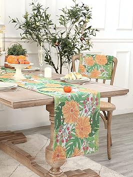 Table Runner Modern Tabletop Mat for Wedding Birthday Party Cake Table Decorations, Home Dining Table Christmas Decoration Table Flag (Size : 35cm x 160cm)