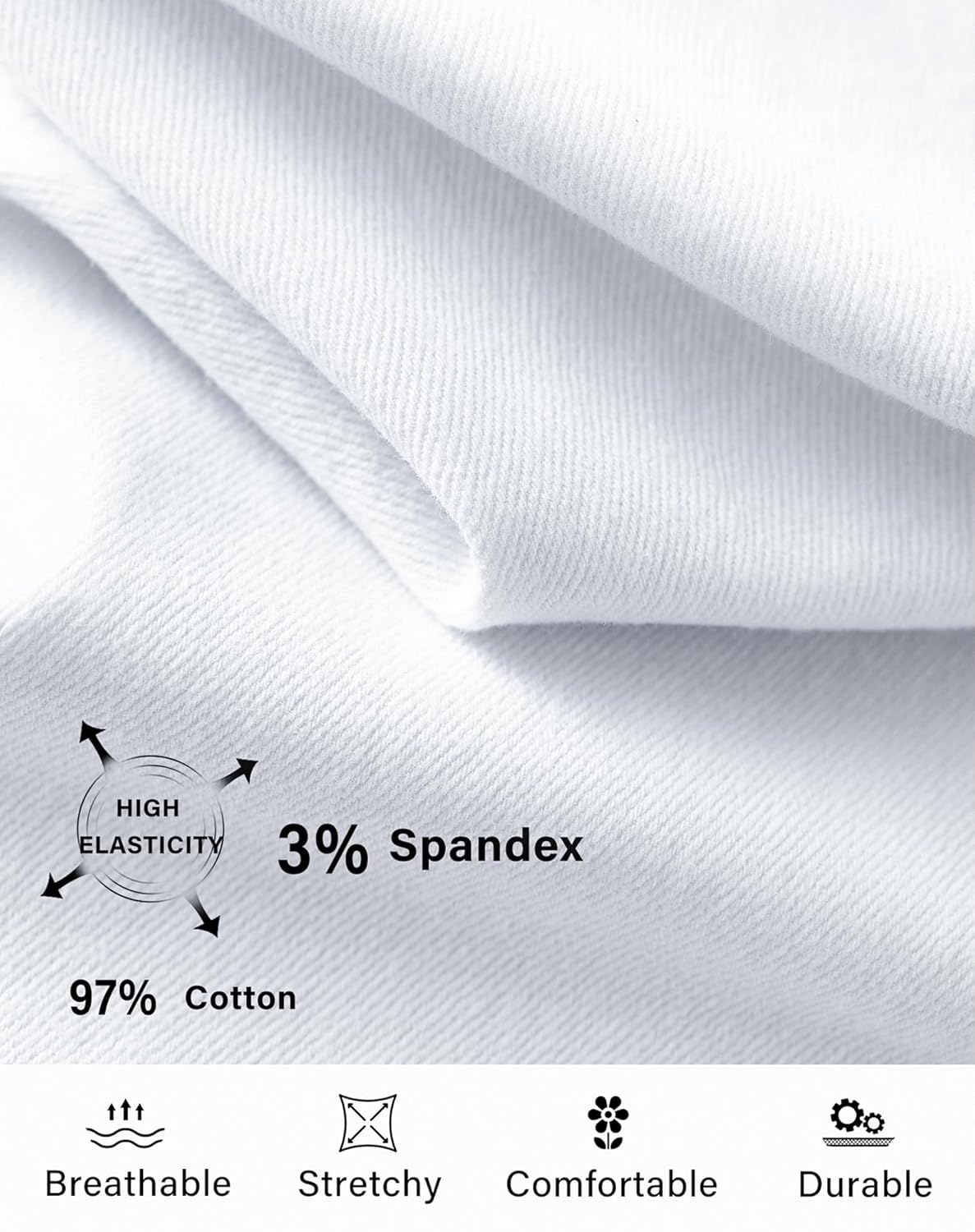 roswear Women's Ripped Mid Rise Stretchy Denim Jeans Shorts - Image 6