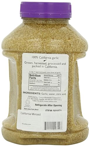 Miniatura 3 de Kirkland Signature - Ajo California picado, 3 libras (paquete de 2)