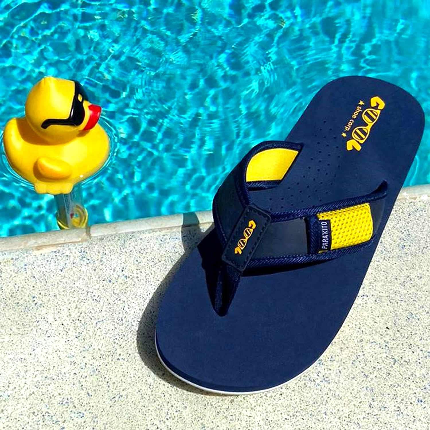 PARAKITO Mosquito Sandals for Men - For Camping, Hiking, Travel Outdoor Activities - Oshee Blue (Men 10.5)