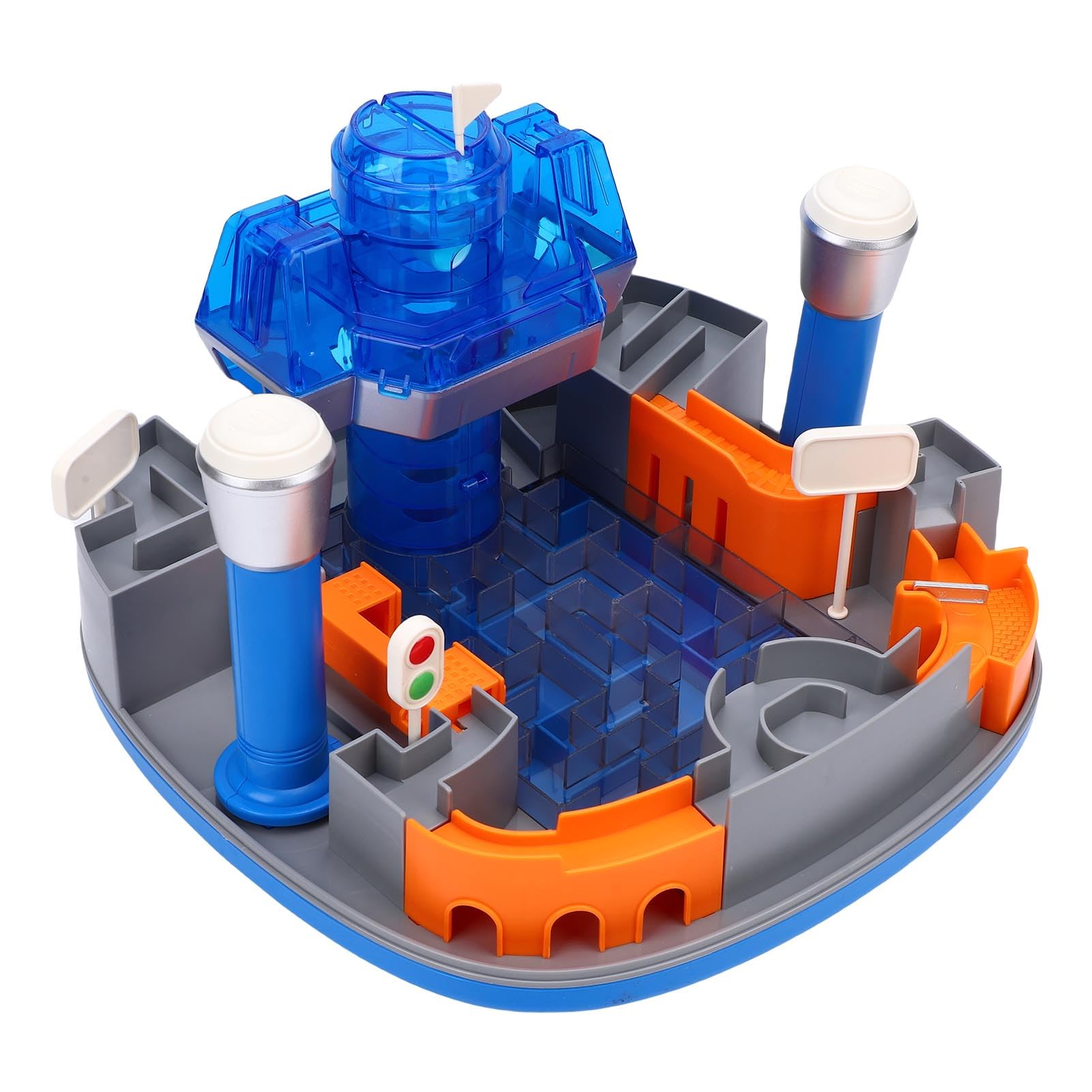 Tbest Circuit de Course pour Enfants, Jouet D'Aventure Thème Puzzle