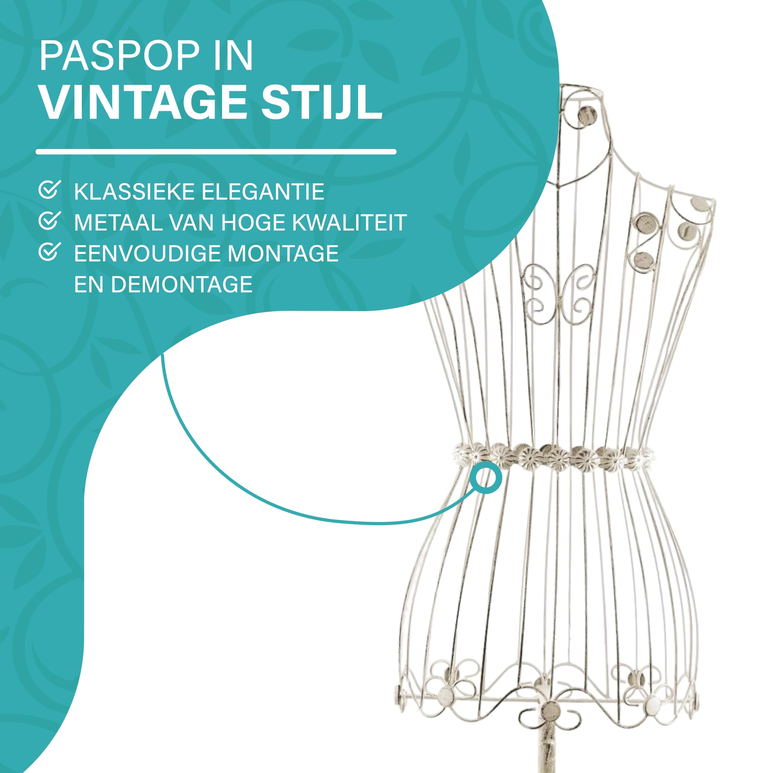 Korting Paspop Antiek, Bruin Stof op voet - Curiosa en Brocante Korting Paspop Antiek, Bruin Stof op voet - Curiosa en Brocante