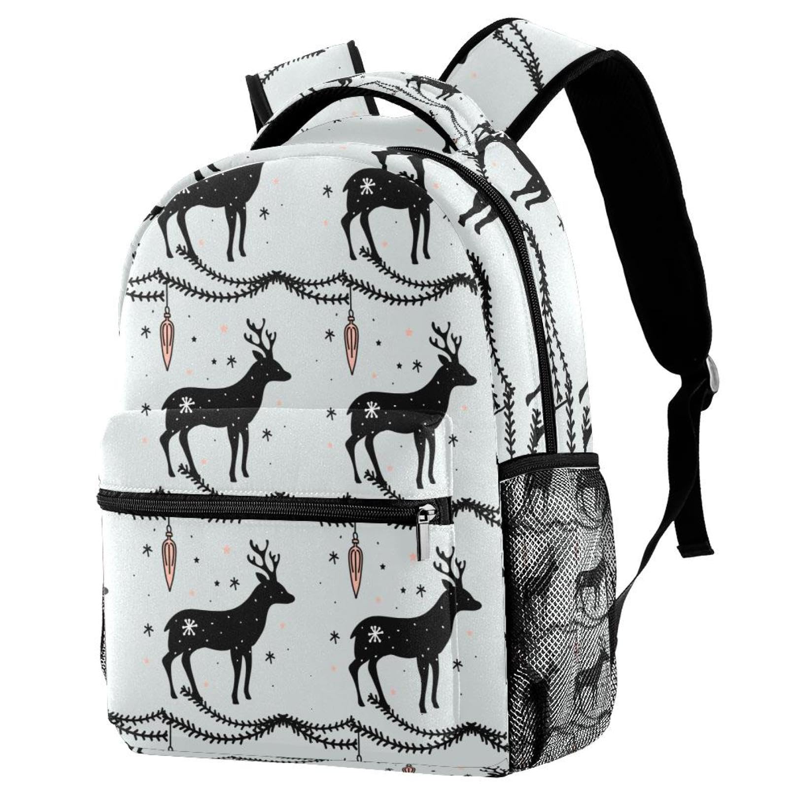 Sac à dos de lycée grand volume avec compartiment ordinateur ergonomique - 7