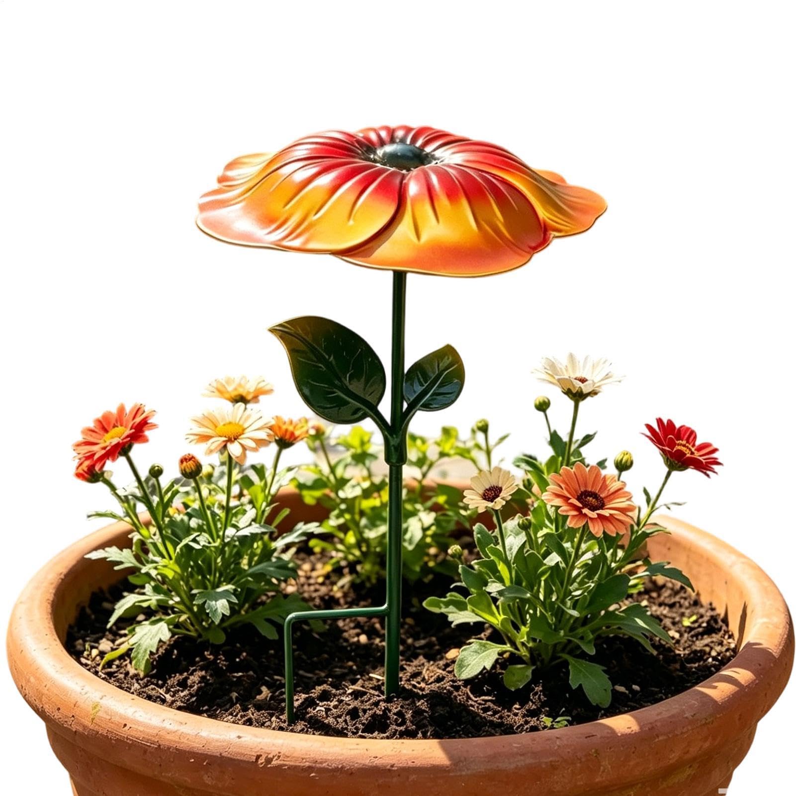 Paraguas para plantas metálico y protector UV para macetas de exterior 8