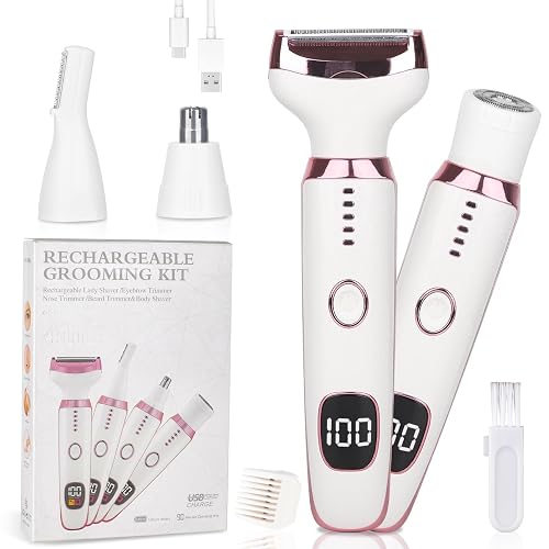 Electric Razors LED Display for Women Men, 2026 Wet/Dry Lady