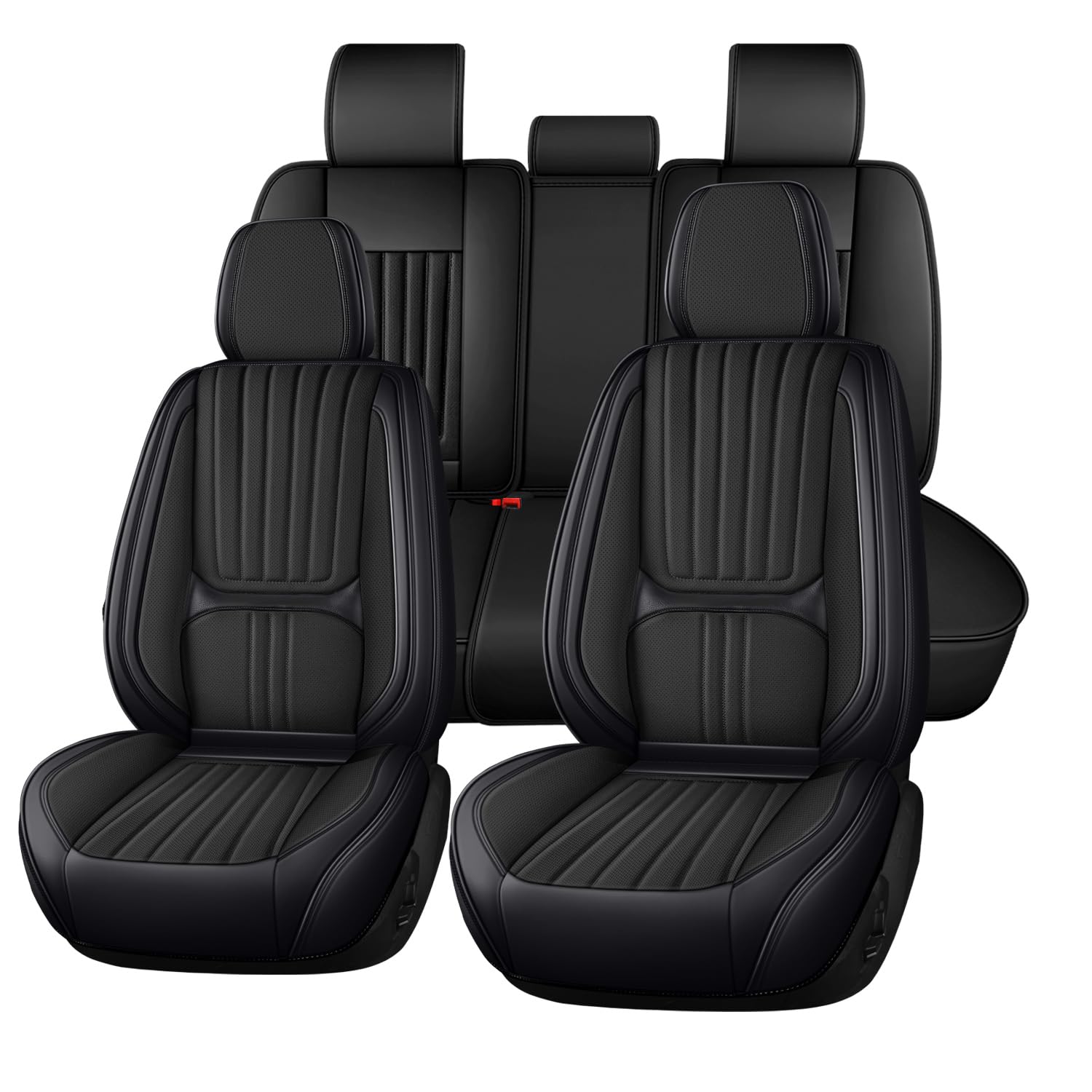 Pokrowce na siedzenia samochodowe, uniwersalne dopasowanie do Mercedes-Benz Class GLB GLA 200 X156 GLB 200d X247 GLB 220d X247 GLB 250 X247 GLB 200 X247 5 siedzeń, pełny zestaw, luksusowy