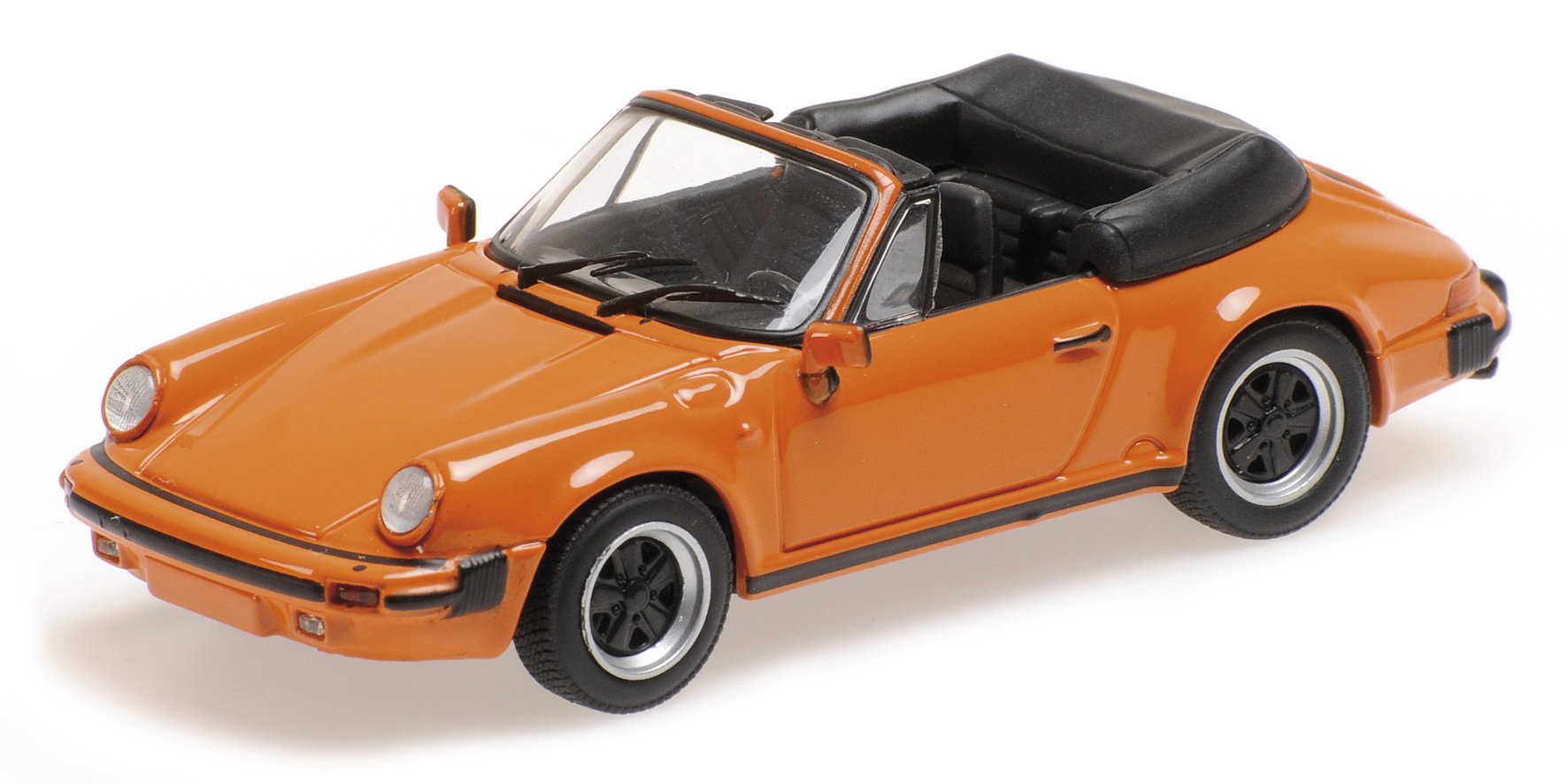 Amazon | PMA 1/43 ポルシェ 911 カレラ カブリオレ 1983 オレンジ