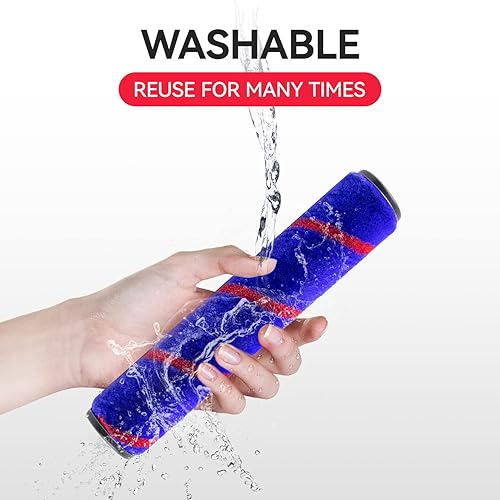 Miniatura 6 de E.LUO Cabezal de cepillo de rodillo suave para Dyson V7 V8 V10 V11 V15 palillo inalámbrico Partes de aspiradoras piezas de piso de madera dura