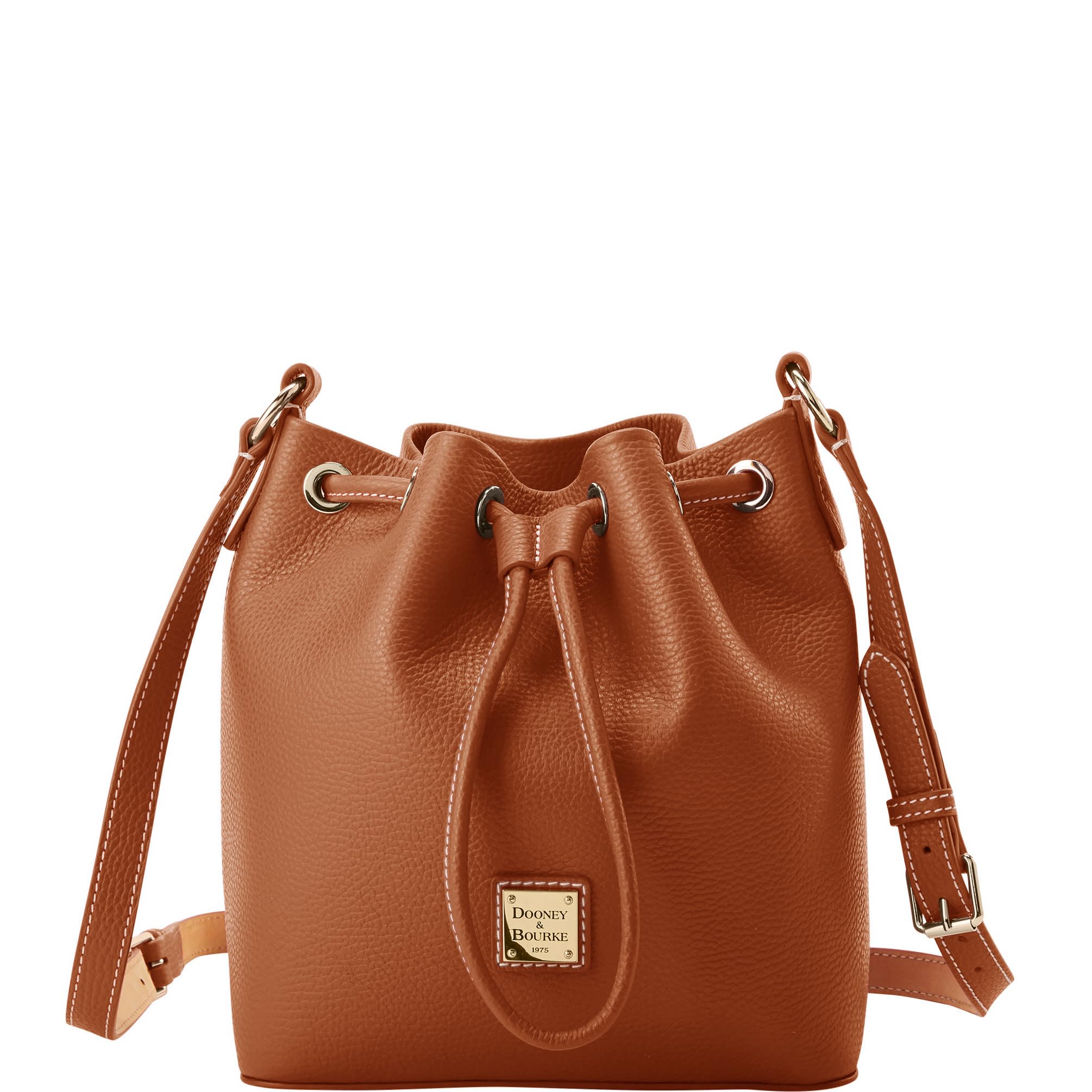 Dooney & Bourke Handbag, Lucca Leather Crossbody Drawstring