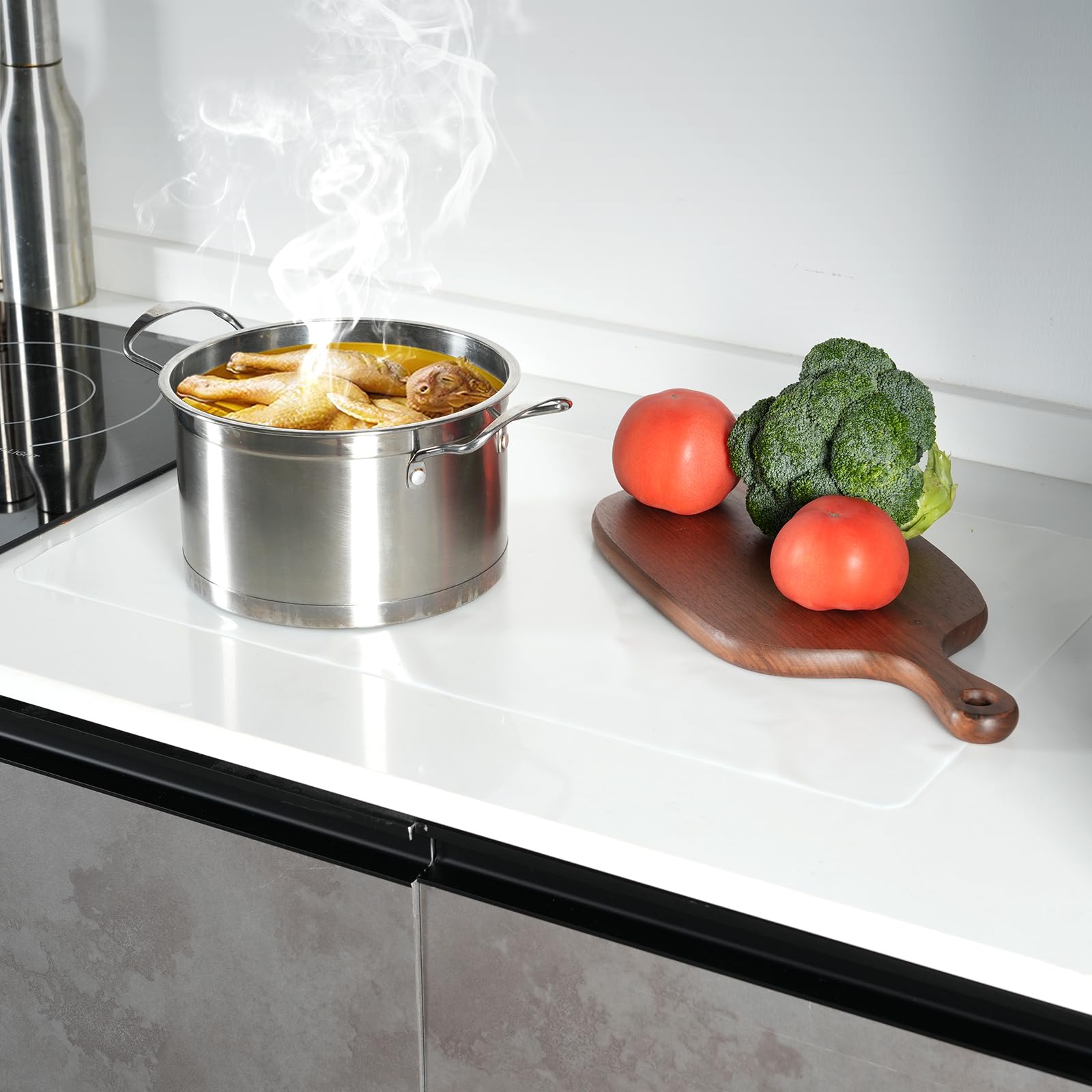 Amazon｜シリコンマット シンクマット 耐熱230℃ 耐冷-40℃ キッチン 