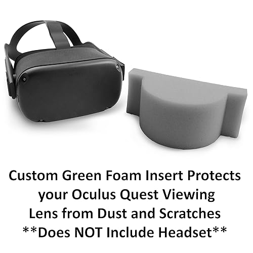 Miniatura 3 de Casematix Lens Cover Foam Protector Compatible with Oculus Quest VR Headset 128gb 64gb to Avoid Screen Scratches