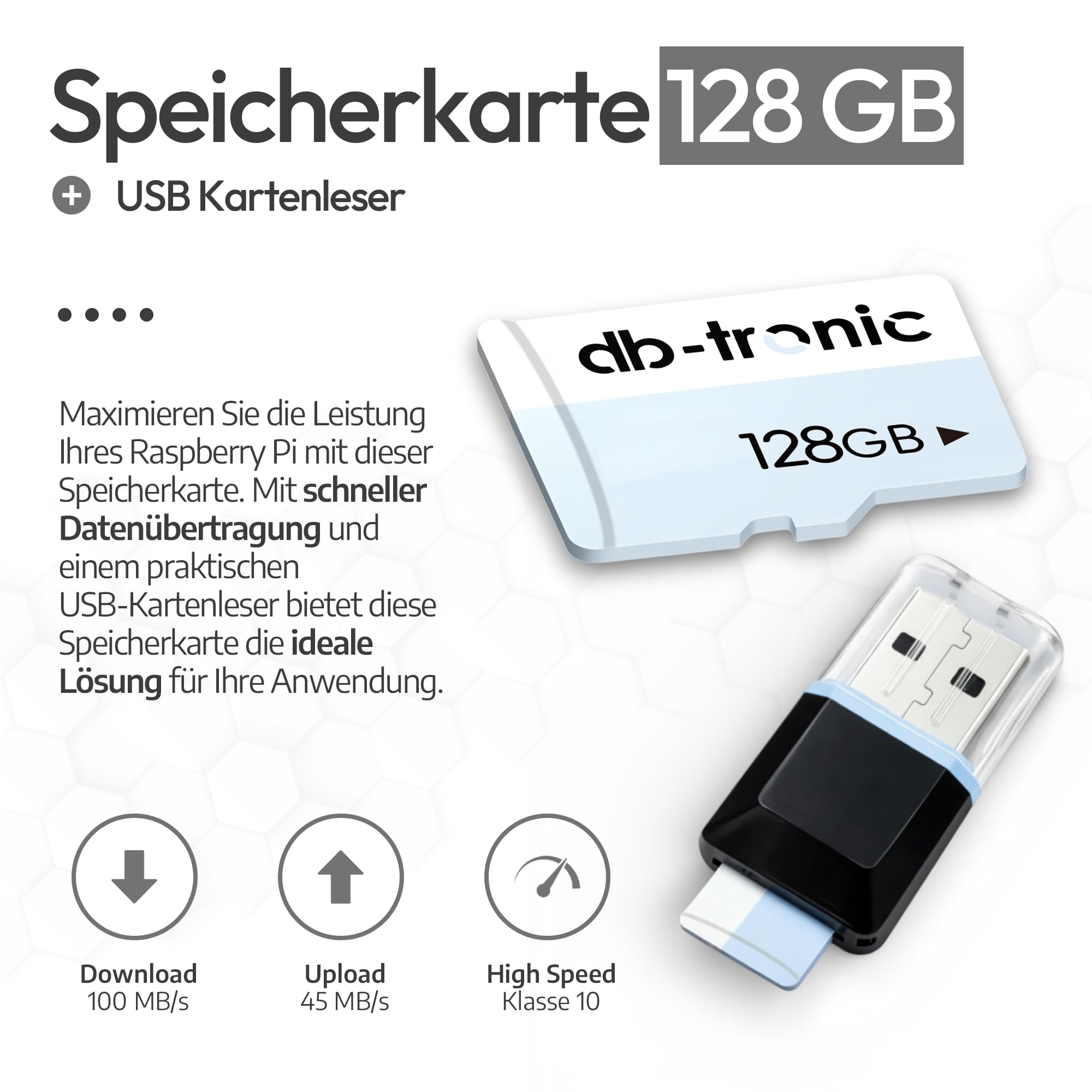 db-tronic Starter Kit para Raspberry Pi 5 8 GB | Edición 64 GB | Alimentación 27 W | Carcasa Airflow | Refrigeración Activa | Micro HDMI 4K | Ideal para Home Assistant y el Smart Home
