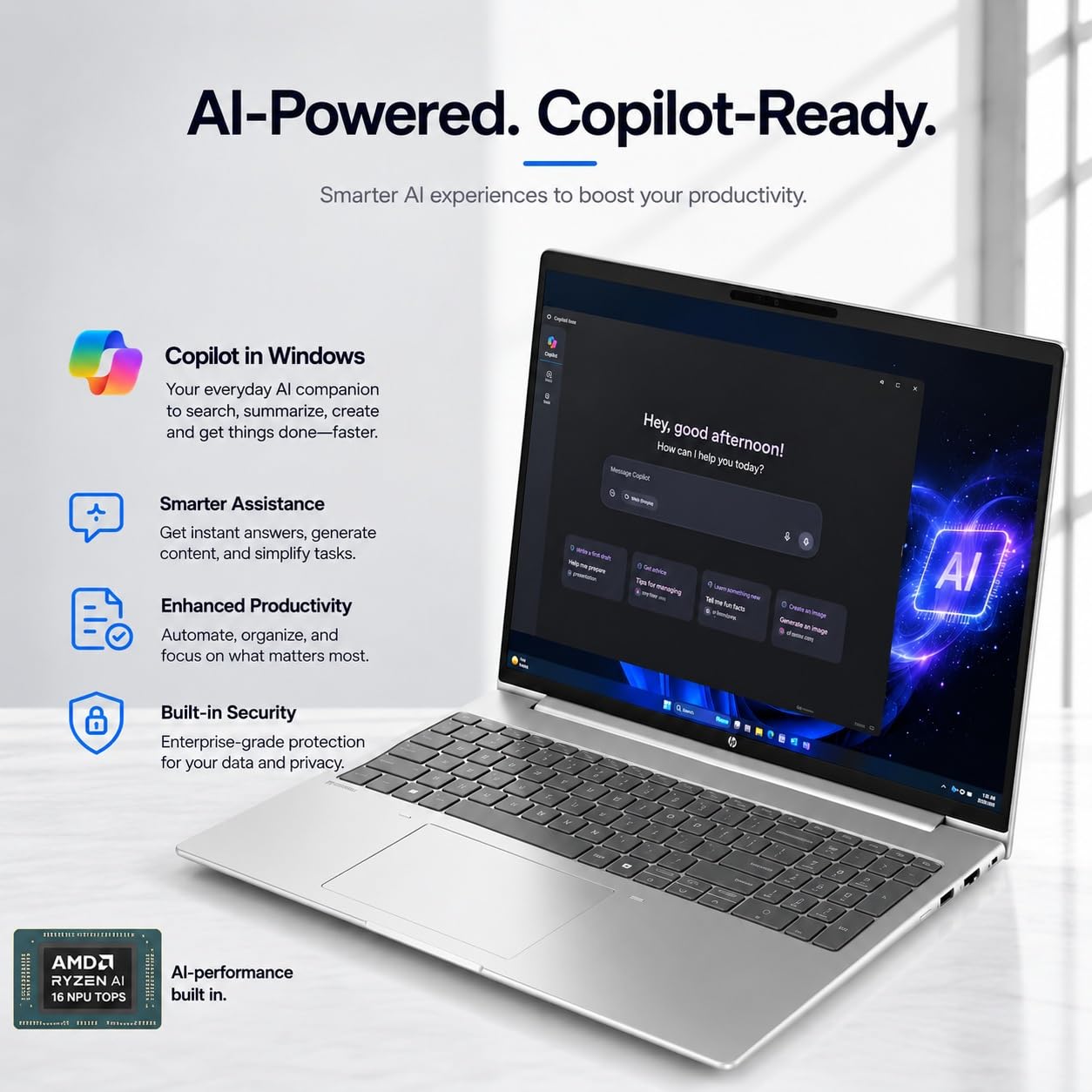 Amazon.co.jp: HP ProBook 4 G1a ノートパソコン、16インチ FHD+、AMD