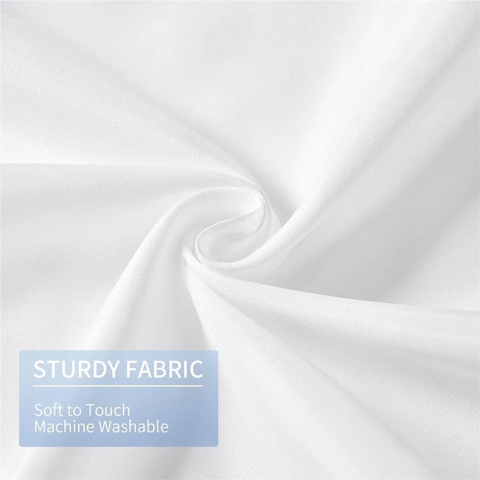 Cortina de Ducha Cortina de Ducha Baño Blanco Impermeable Poliéster Táctil Lavable a máquina Fondo ponderado Mantener en su Lugar(Beige,150 * 200CM)