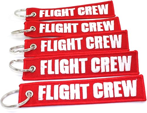 Miniatura 2 de Rotary13B1 FLIGHT CREW - RojoBlanco - 5pcs Llaveros, Rojo -