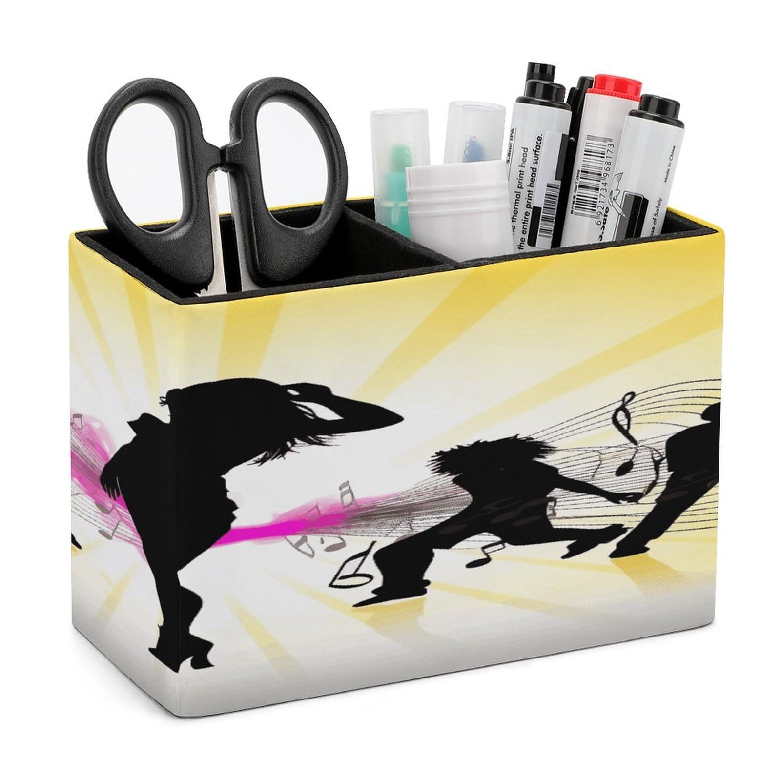 Porte-stylos en cuir pour ranger vos crayons et en finir avec le bureau en désordre
