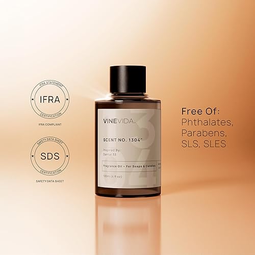Miniatura 6 de VINEVIDA [16 onzas] Aceite de fragancia de cuero genuino para fabricación de jabón, aromas para hacer velas, aceites de perfume, velas de soja