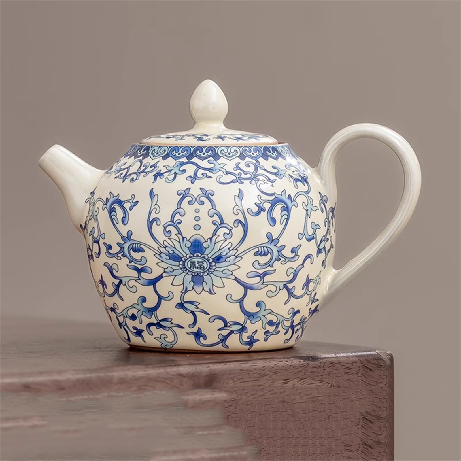 Vintage Clay Ceramic Teapot for Old-Style Tea Brewing on Fire-style3