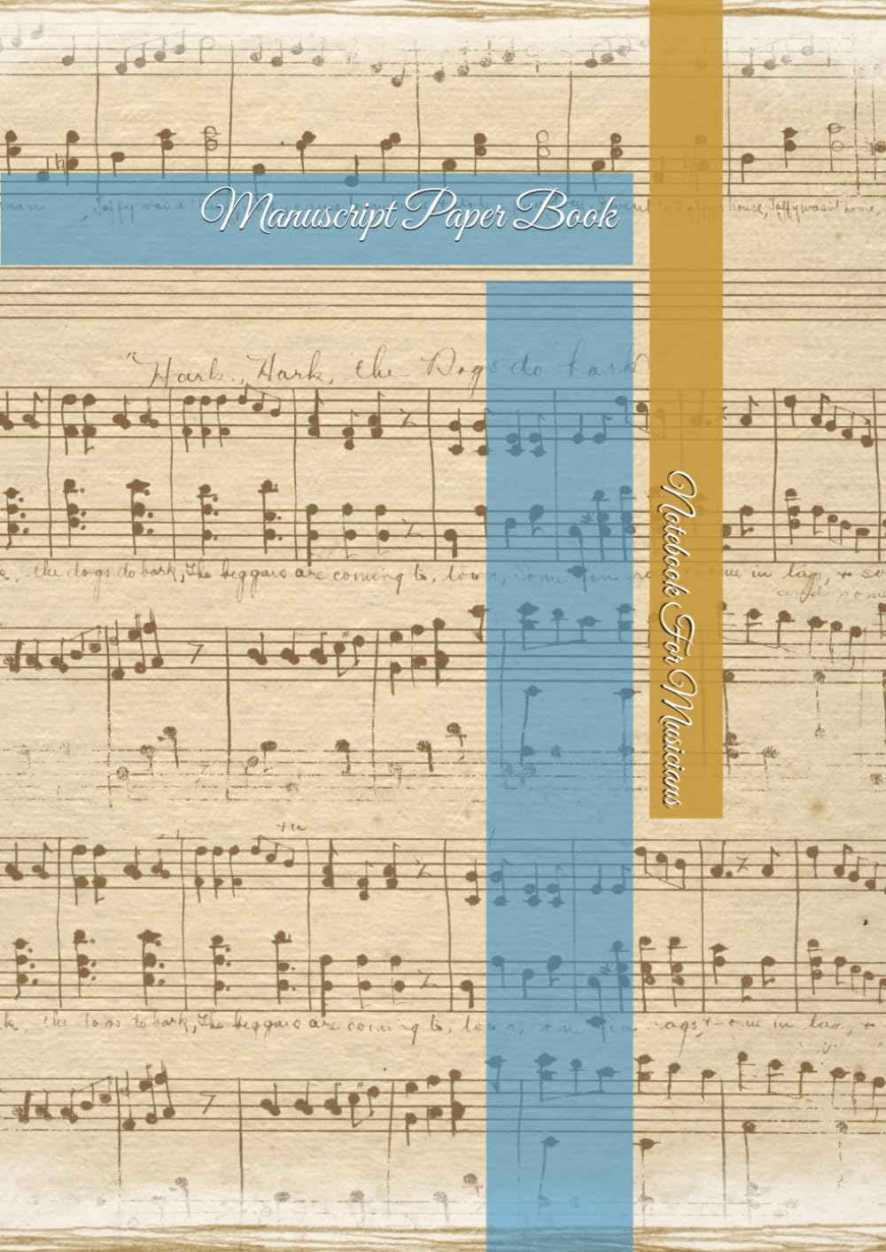 Manuscript Paper Book, 12 Stave, 110 Pages: Notebook for Musicians (Traditional blank sheet music)