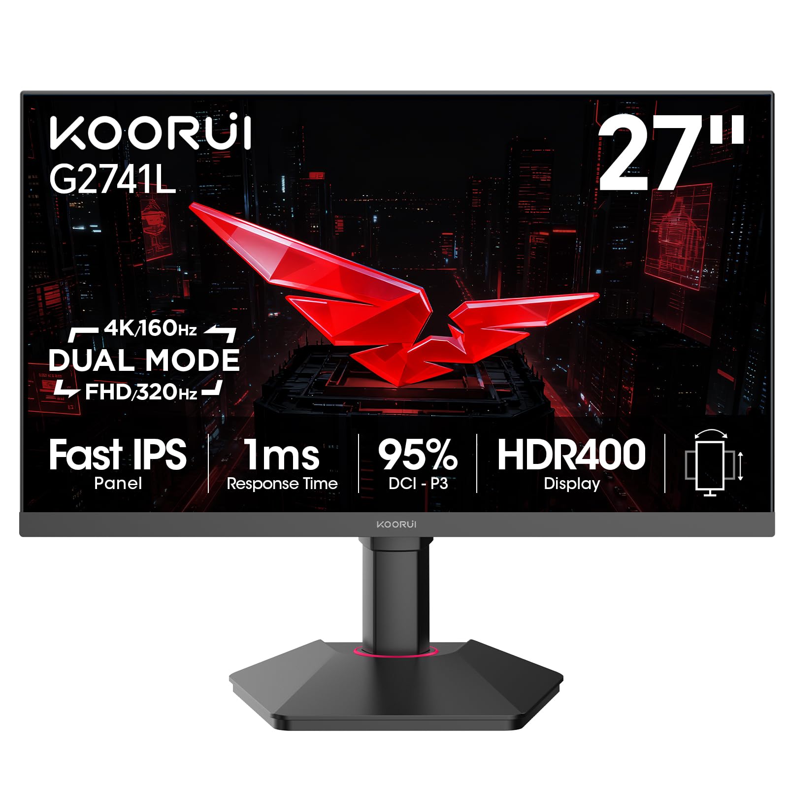 Amazon.com: KOORUI 27