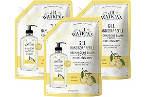 J.R. Watkins Gel Hand Soap Refill: Moisturizing, Natural, & Cruelty-Free