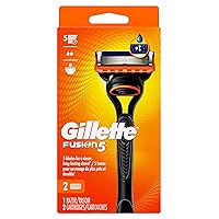 Vista 8 de Gillette Fusion5 Maquinilla de afeitar para hombre, mango + 2 repuestos de cuchilla de afeitar