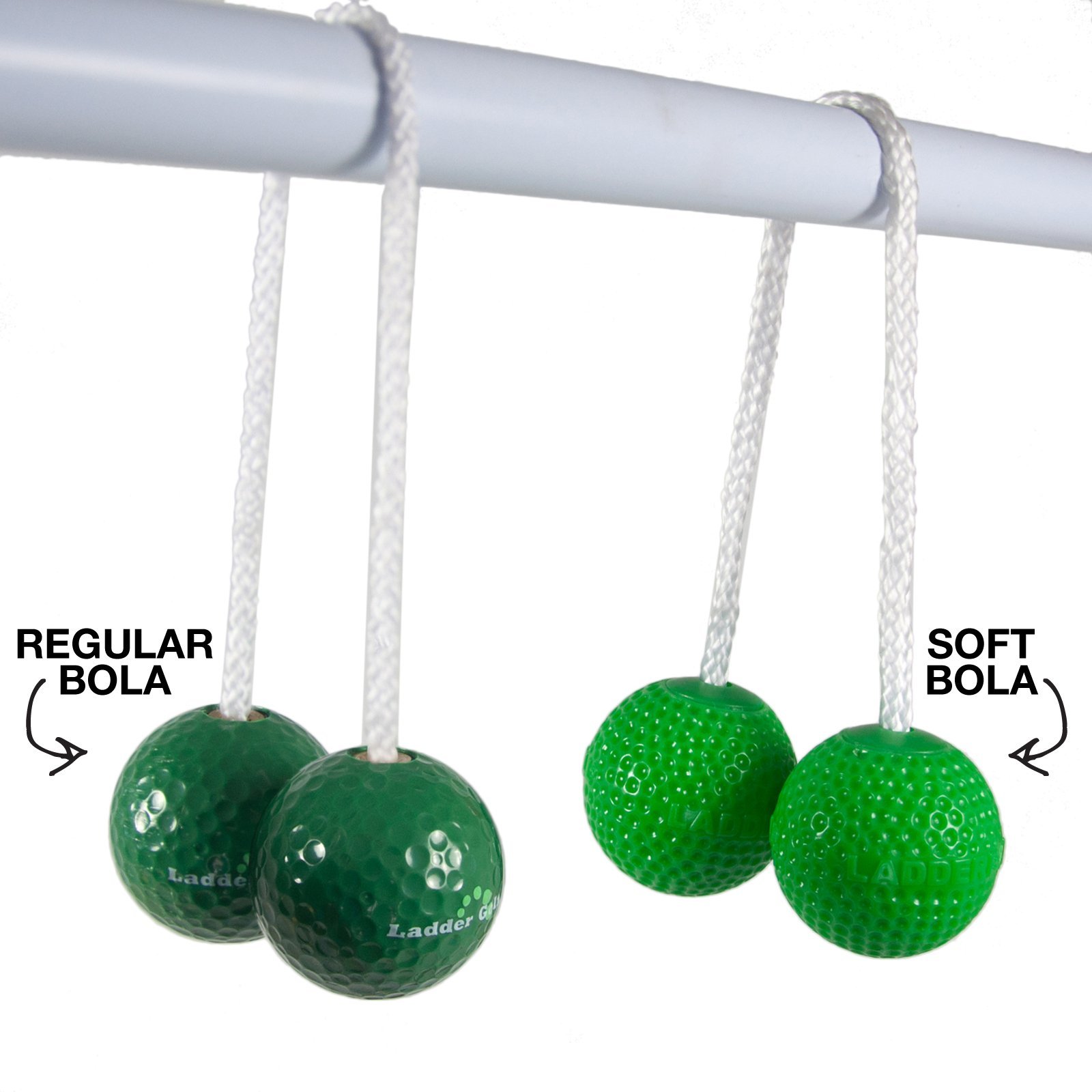 Ladderball Weiche Kugeln, 3er-Set, Weiß