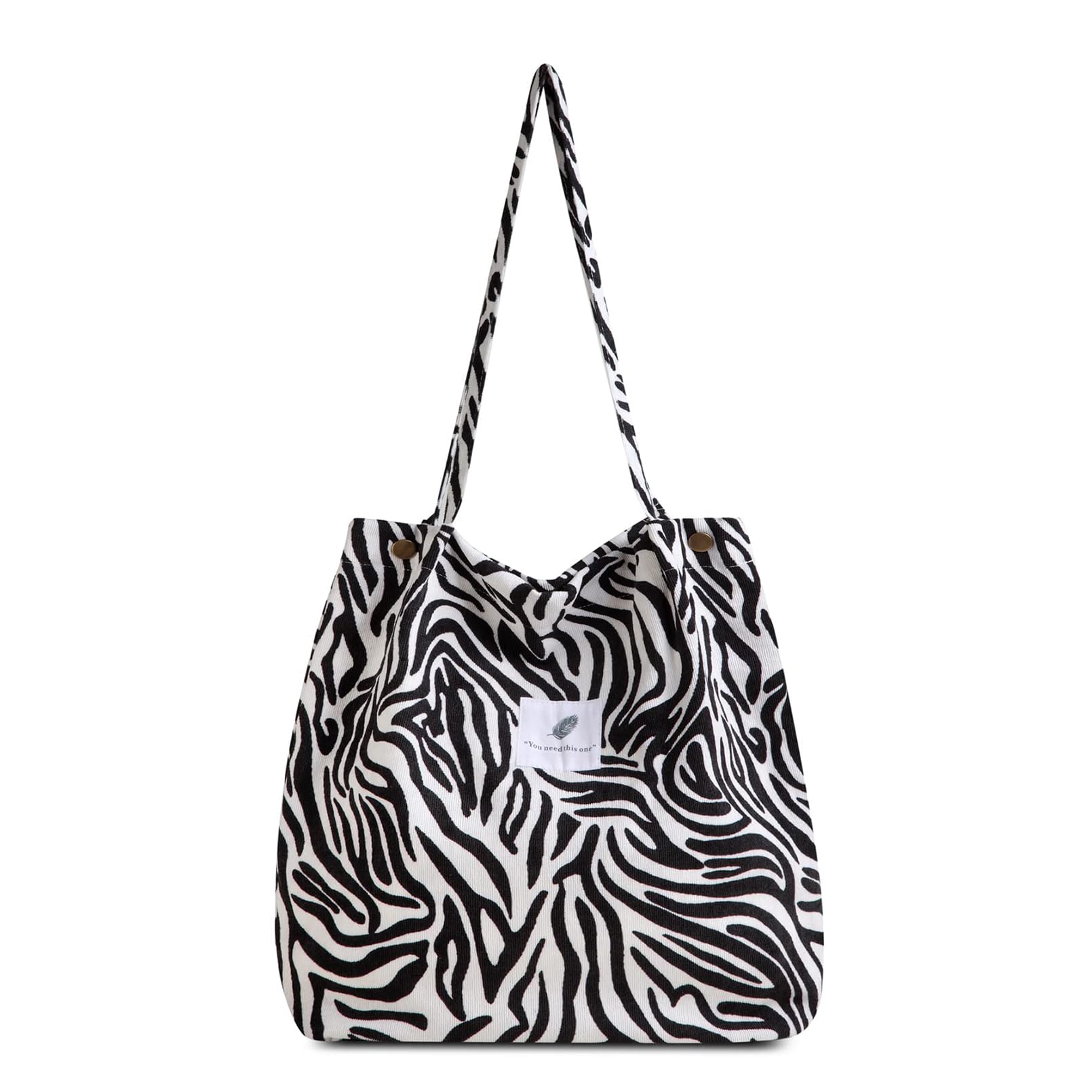 FITDON Tote Bag, Shoulder Handbags Big Capacity Shopping Bag with Inner Pocket for Women Girls