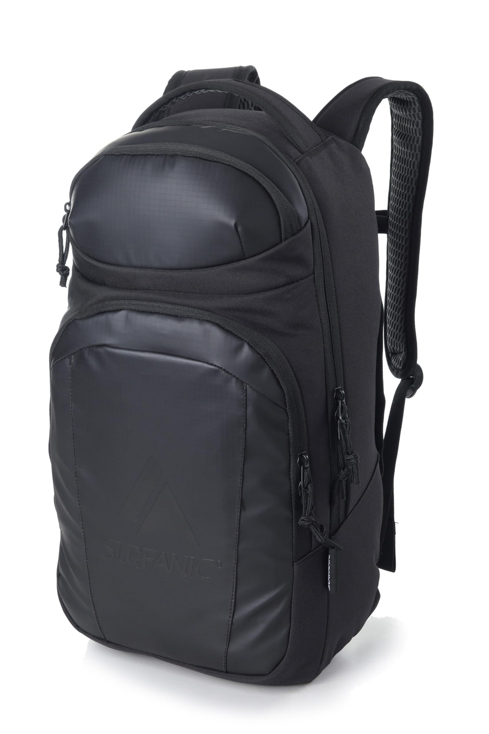 Surfanic Unisex Black Urban 20L Backpack (Black)