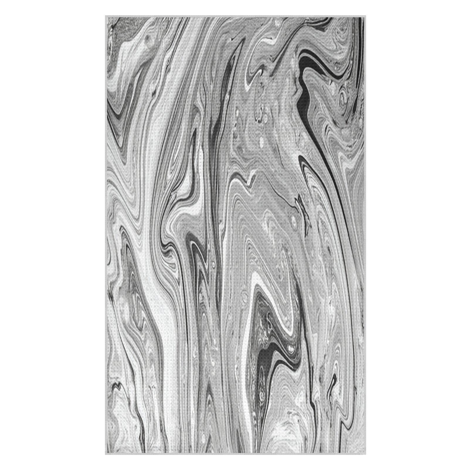 BURSTDDY Marble Kitchen Towels,Absorbent Dish Towels 2 Pack