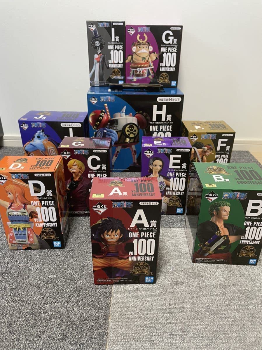 Amazon | 11点 一番くじ ワンピース one piece A賞J賞 麦わらの一味