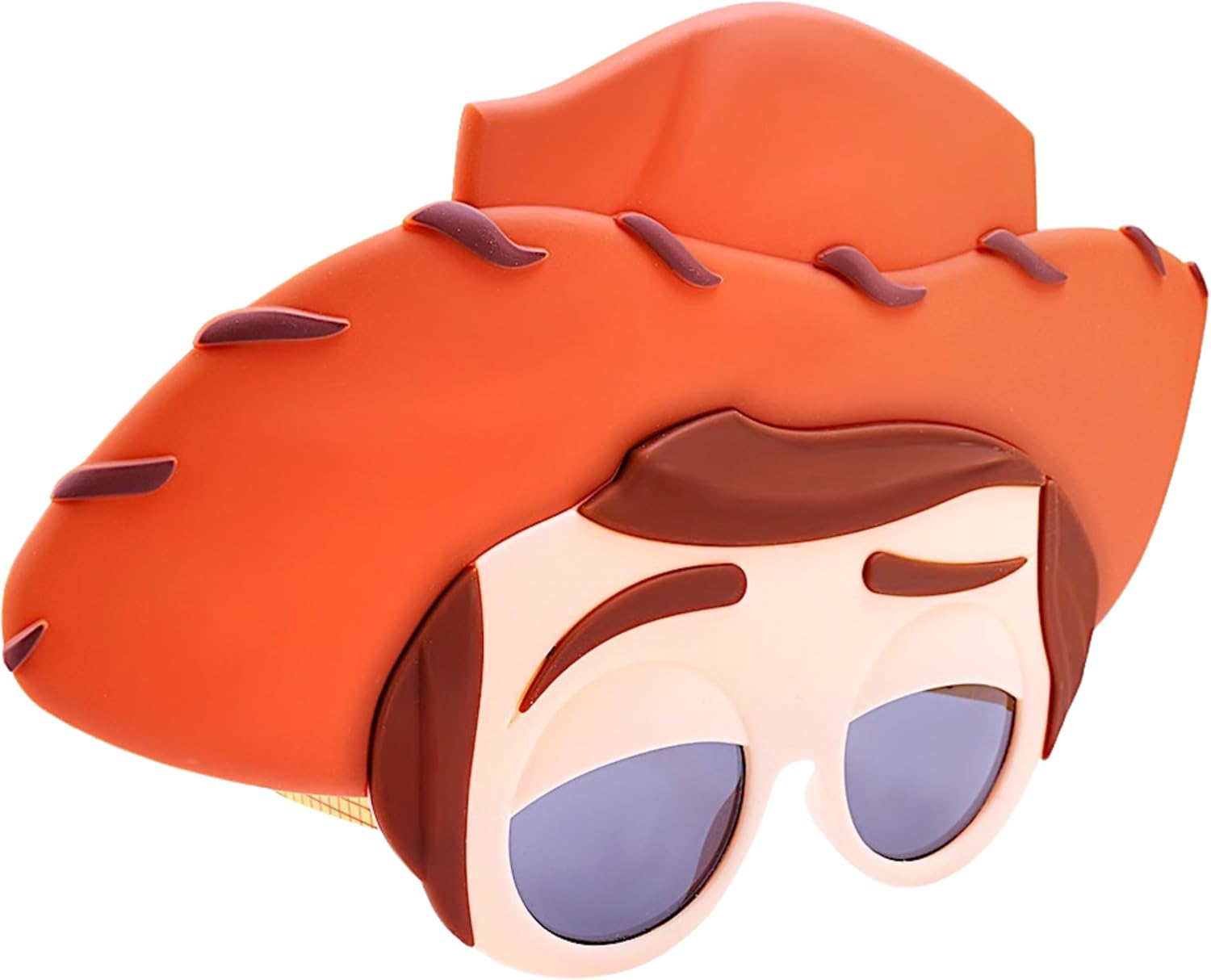 Sun-Staches Toy Story Sunglasses, Disney Costume Accessory | Woody, Buzz Lightyear, Jesse, Forky, Bo Peep, Alien Sunglasses | Costume Ready | 100% UV | C/hild or Adult Size