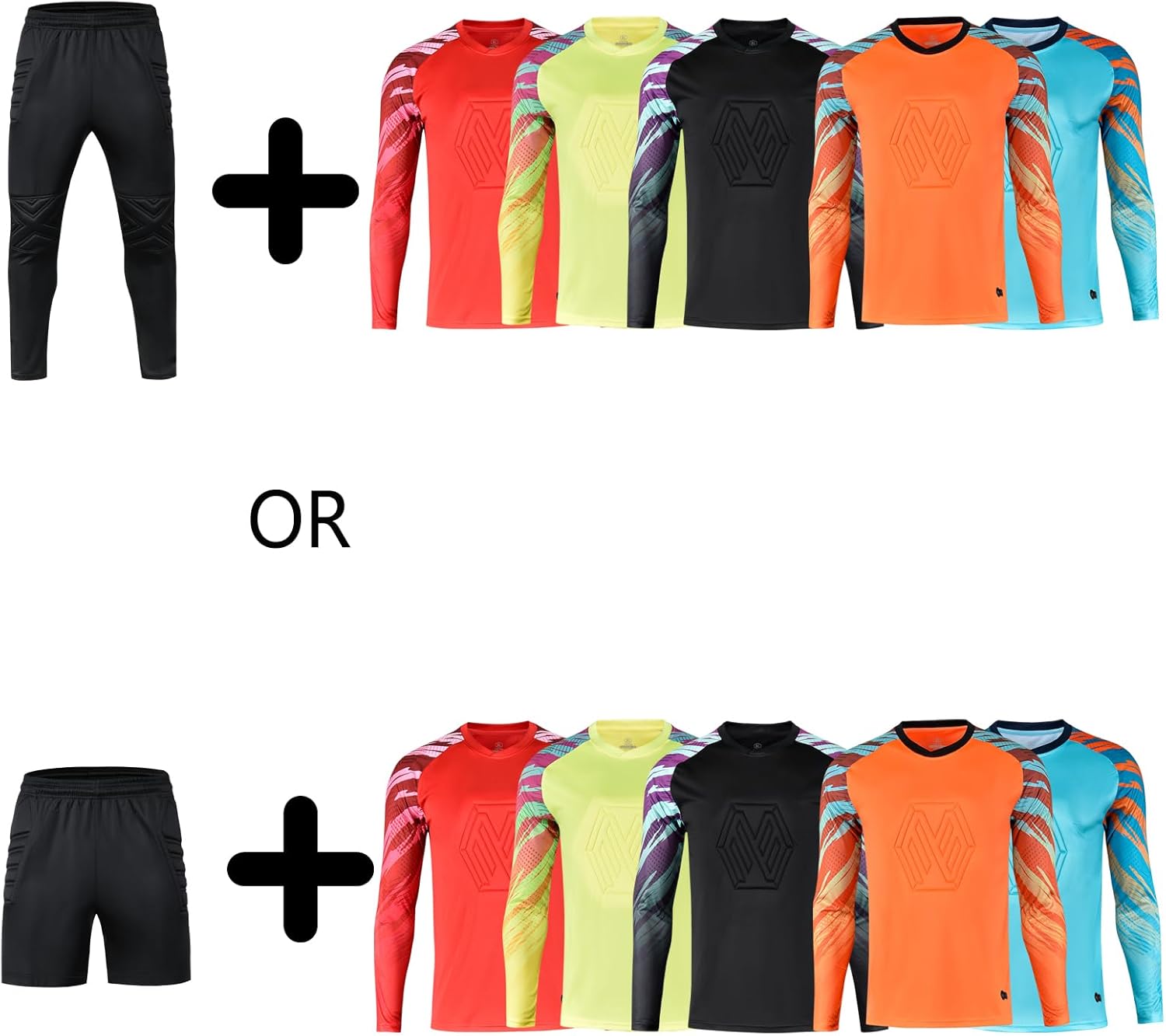 Quick-Dry Breathable Goalie Soccer Jersey for All Ages - Custom Goalkeeper Jersey - Adults/Kids/Teens - Image 7