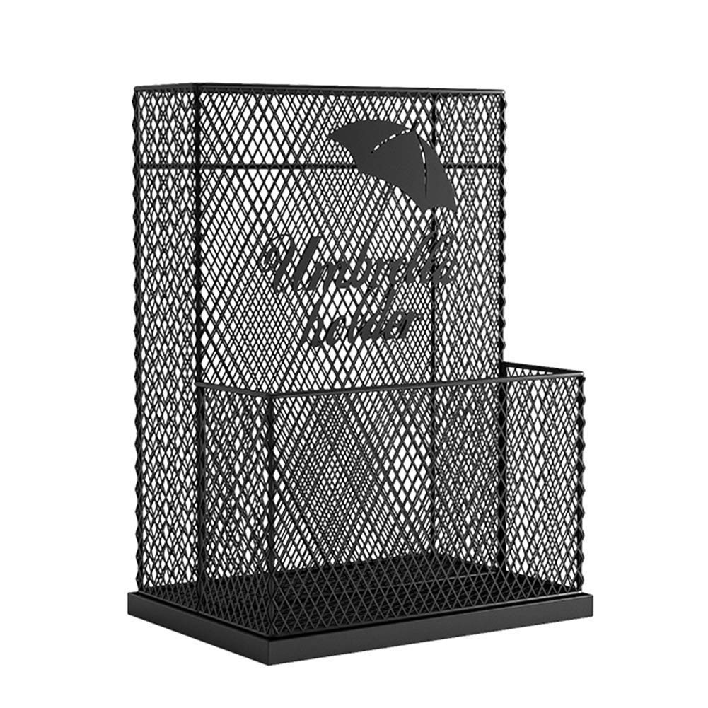 Porte-parapluies en métal avec bac amovible pour entrée propre