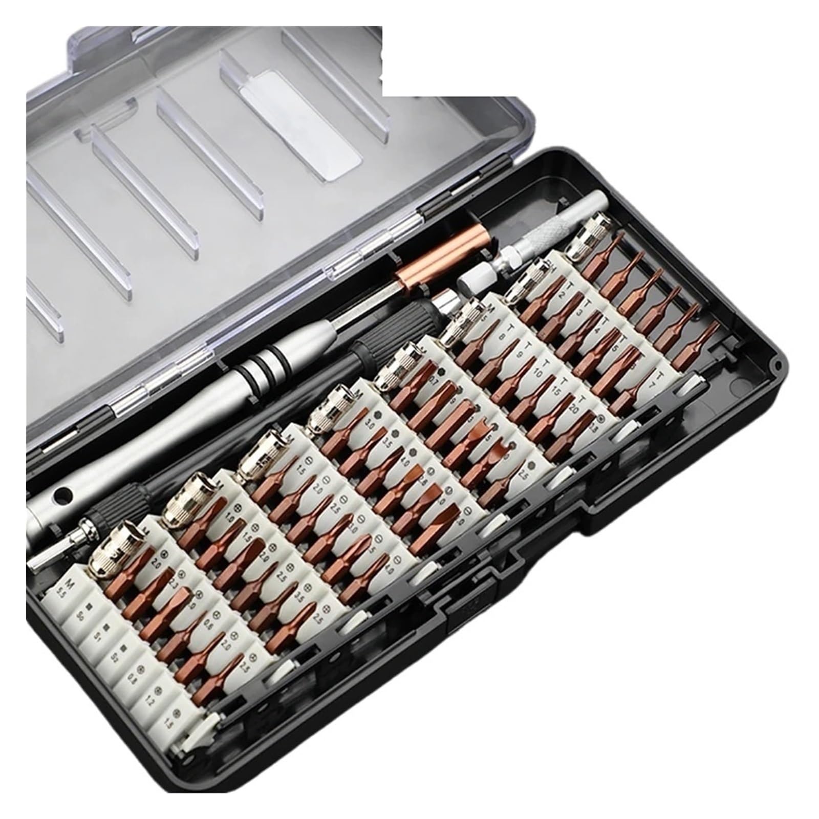Eretyret One Color Screwdriver Set Precision Screwdriver Torque Multi-Specification Batch Laptop Manual Repair Tool With Storage Box Easy To Carry