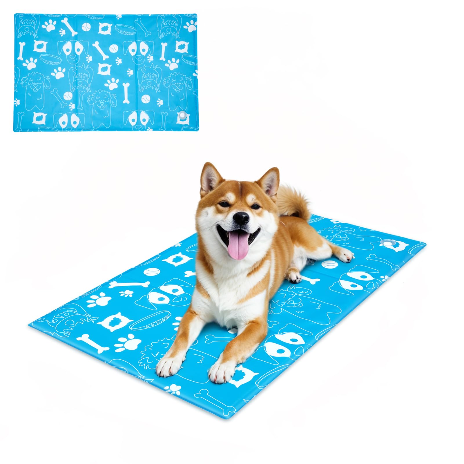 Tapis rafraîchissant pour chien gel eau grand chien Ownpets L original