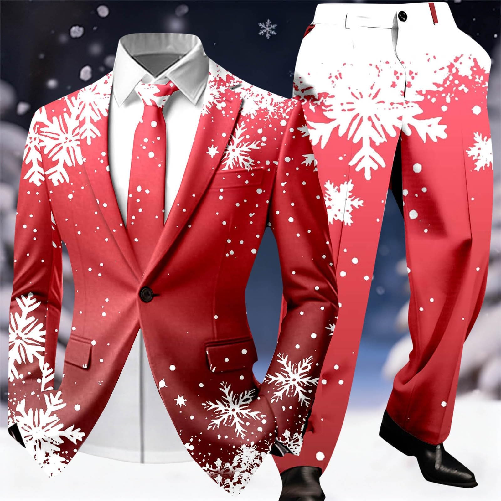 Genérico impreso para ocasiones festivas. Traje elegante y cómodo para fiestas y celebraciones. Perfecto para